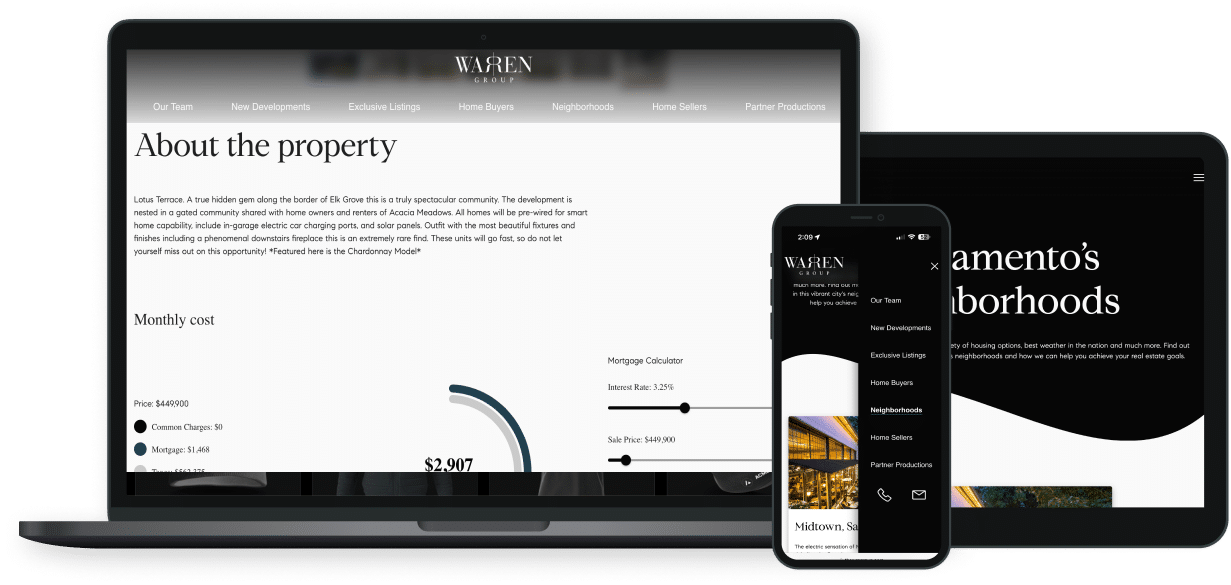 Website we built for a Northern California remodeling company